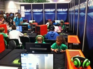 All Ages People of all ages were playing. The most fun was to walk up to a parent who wasn't playing and just hand them a controller. No excuses! Everyone plays!